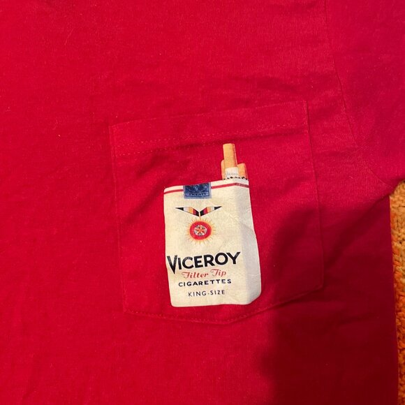 Mac Demarco RARE weird summer print cotton Viceroy pocket tee! - Picture 12 of 14
